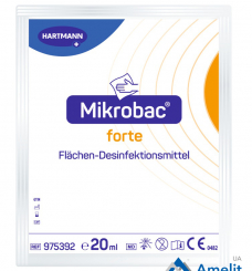 Засіб для дезінфекції Mikrobac Forte (Bode Chemie), соше 20 мл